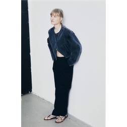 H&M Dame Sort Joggers hørblanding