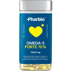 Pharbio Omega-3 Forte 1000mg 120 stk