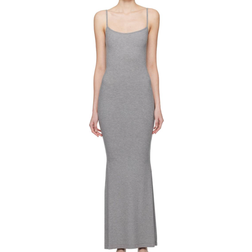 SKIMS Soft Lounge Long Slip Maxi Dress - Grey