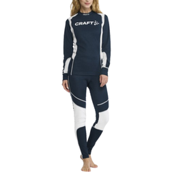 Craft Nor Baselayer Set W - Blaze/White