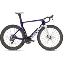 Cervelo S5 Force ETAP AXS Road Bike - Sapphire/Ice Men's Bike