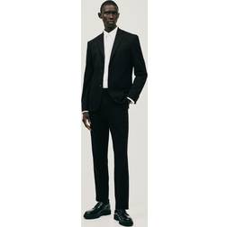 H&M Herre Sort Slim Fit Dressbukse