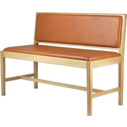 FDB Møbler J176 Cognac Siddebænk 116.5x84cm