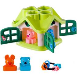 Cavallino Safari Shape Sorter with Keys 6 pcs