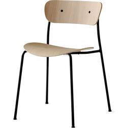 &Tradition Pavilion Lacquered Oak Köksstol 76cm