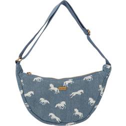 Miss Melody Halfmoon Shoulderbag - Denim