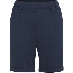 Kaffe Cropped Trousers - Midnight Marine