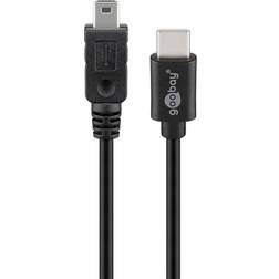 Goobay USB C - USB Mini B 2.0 M-M 0.5m