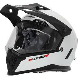 Acerbis Rider Solid Jugend Motocross Helm, weiss, Größe Junior, Kinder