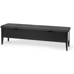 Torkelson Klinte Dark Grey Sittbänk 161x45cm