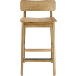 Scandi Living Horizon Lacquered Oak Bar Stool 87cm