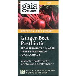 Gaia Herbs Ginger Beet Postbiotic 60 Capsules 60 st