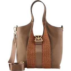 Bogner Zuoz Rafia Lottie Tote Bag - Brown