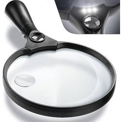 Extra Large Led Handheld Magnifying Glass with Light