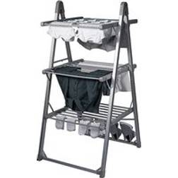 Abode Electric Clothes Rack Dryer with Shoe Rails AECRD2002 Silver