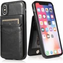 ExpressVaruhuset iPhone X XS Mobilskal Korthållare 5-FACK Retro V3