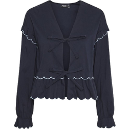 Pieces Pcluna Blouse - Maritime Blue