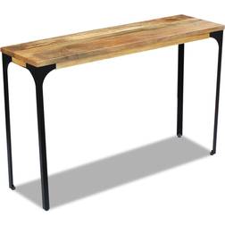 vidaXL Mango Wood Brown Ablagetisch 35x120cm