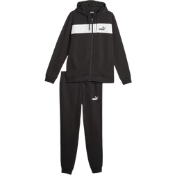 Puma Men's Fz Panel Tracksuit - Black/White