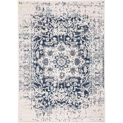 Safavieh Madison Collection Blå, Vit 155x229cm