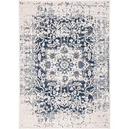 Safavieh Madison Collection Blue, White 155x229cm