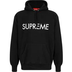 Supreme Capital Hoodie - Black