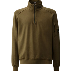 C.P. Company Light Fleece Zipped Sweatshirt - Ivy Green