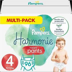 Pampers Harmonie Nappy Pants Size 4 9-15kg 96pcs