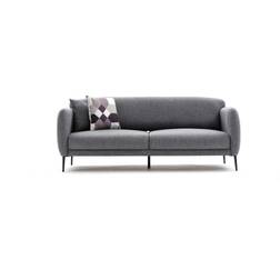 Chilli Genna Gray Sofa 180cm 3 Seater