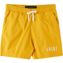 Amiri Kid's Drawstring Swim Shorts - Yellow