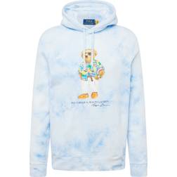 Polo Ralph Lauren Bear Tie-Dye Fleece Hoodie - Blue