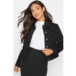 PixieGirl Black Denim Jacket Petite Women's Jackets