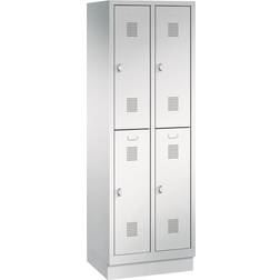 Double Decker Locker with Comfort Base Lagerschrank 120x185cm