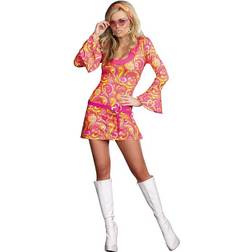 Dreamgirl Groovy Go Go Dancer Costume for Women