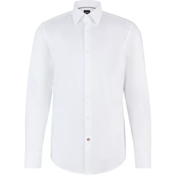 HUGO BOSS Hank Kent Slim Fit Shirt - White