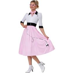 Fun Sock Hop Sweetheart Costume for Women