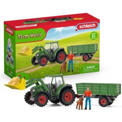 Schleich Tractor with Trailer 42608