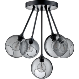 Design by us Ballroom Molecule Black/Grey Lampada da soffitto