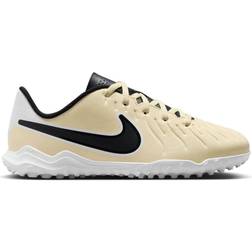 Nike Jr. Tiempo Legend 10 Club TF - Lemonade/Metallic Gold Coin/Black