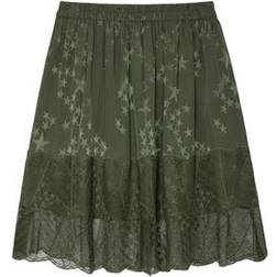 Zadig & Voltaire Jimy Jacquard Skirt - Khaki