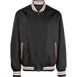 Versace Medusa Flame Bomber Jacket - Black