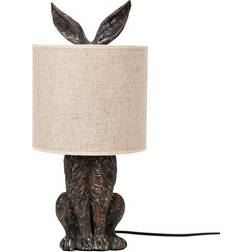 Hestia Hiding Rabbit Beige/Brown Tischlampe 43cm