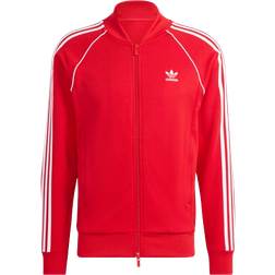 adidas Adicolor Classics SST Track Jacket - Better Scarlet/White