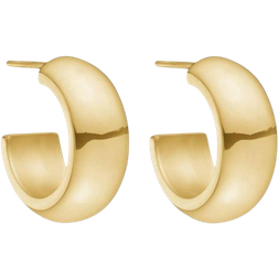 Camilla Krøyer Jewellery Chunky Small Hoops - Gold