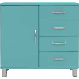 Tenzo Malibu Blue Chest of Drawer 98x92cm