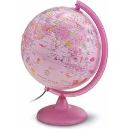 Waypoint Geographic Safari Explorer Animals Globe Pink Globe 10"