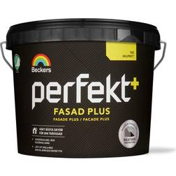 Beckers Perfect Facade Plus Träfasadsfärg Röd 3L