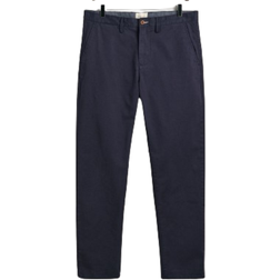 Gant Regular Fit Twill Chinos - Navy