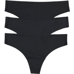 Levity Invisible Thong 3-pack - Black