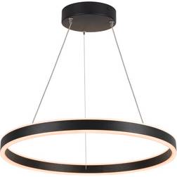 SLV One Phase 60 Up/Down Black Pendant Lamp ∅ 60cm